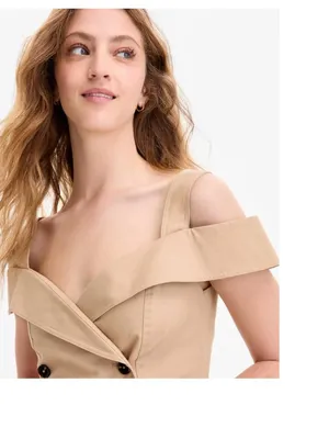 NWT $158 French Connection Women's Light Weight Trench Mini Dress SZ-4 thumbnail 6