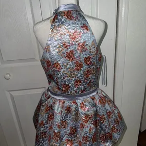 LoveShackFancy Ola Mini Dress in Morning Cappuccino Size 10 NWOT thumbnail 4
