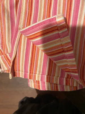 Vintage Abercrombie and Fitch striped pants thumbnail 5