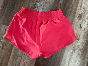 Lululemon pink hottie hot shorts 2.5” thumbnail 2
