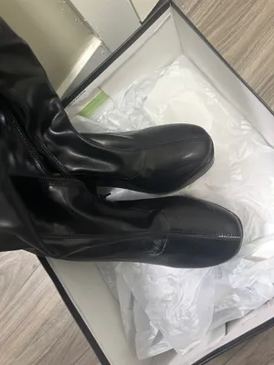 Madden Girl Black Boots thumbnail 2