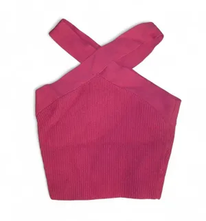 Aritzia Babaton scout knit criss cross tank thumbnail 1