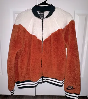 Nike Fuzzy Bomber Sweater thumbnail 1
