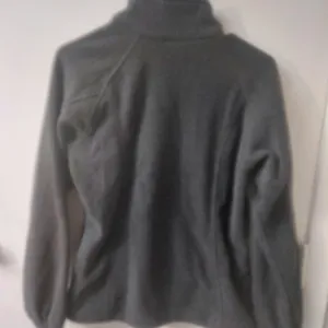 Columbia Gray Long Sleeve Zip Jacket S Gorpcore Cozycore Slow Fashion Utility thumbnail 2