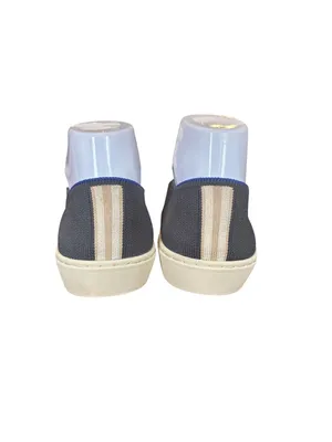 Rothy’s The Original Slip On Sneaker Navy Blue Knit Women’s 6.5 thumbnail 4