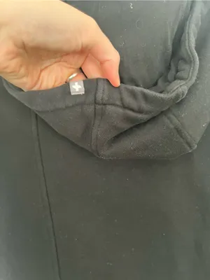 FIGS On-Shift Full Zip Hoodie Fleece Jacket Black Nurse Doctor Clinic Athleisure thumbnail 6