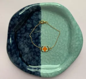 Handmade Dainty Gold Bracelet thumbnail 1