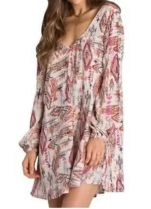 Billabong Boho Mini Dress M thumbnail 1