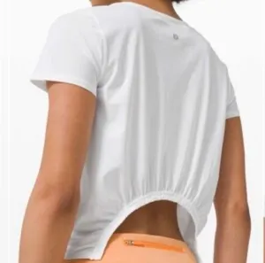 Lululemon Short Sleeve Cropped Shirt thumbnail 2