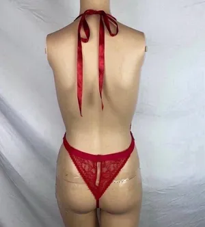 VS Lace Lingerie Bodysuit thumbnail 3
