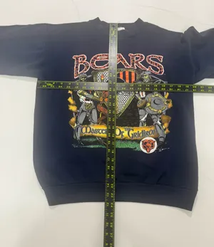 Vintage 1991 Chicago Bears Masters Of The Gridiron Crewneck Sweatshirt USA M thumbnail 5