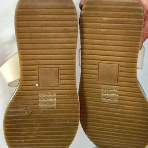 Dolce Vita size 7 women’s cream sandals w/gold buckles. New thumbnail 10