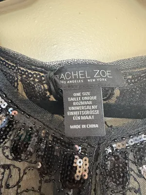Rachel Zoe Beaded Shawl thumbnail 2