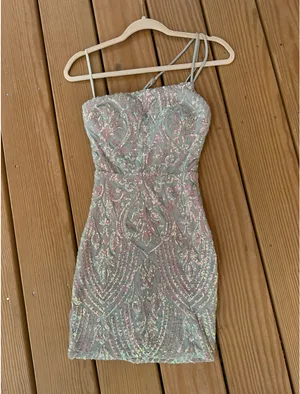 Windsor Sequin Mini Dress thumbnail 2