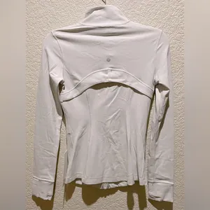 Lululemon NWT Define Jacket Nulu in Bone Color Size 10 Full Zipper thumbnail 8