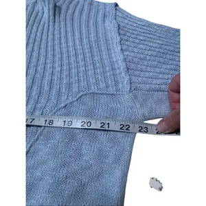 Pink Republic sky blue crew neck sweater Sz M NWT thumbnail 5
