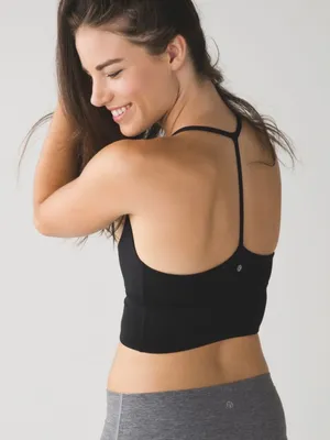 lululemon twist bra long line luxtreme black 4/6 thumbnail 2
