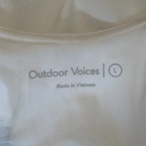 Outdoor Voices Ace Pleated Tennis Dress White Racerback Athleisure Preppy Large thumbnail 6