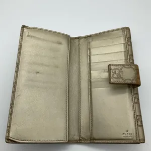 GUCCI LEATHER LONG‎ WALLET thumbnail 10