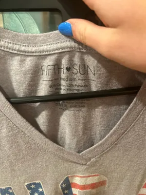 Gray USA T Shrit Size M thumbnail 2