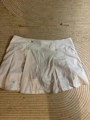 White lululemon skirt thumbnail 2