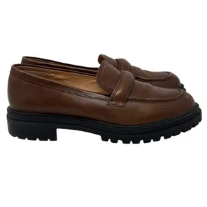 Madewell The Bradley Women's Chunky Brown Lugsole Loafer Size 8.5 thumbnail 6
