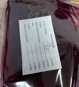 Velvet BURGUNDY V-Neck Midi Dress Sz M thumbnail 8
