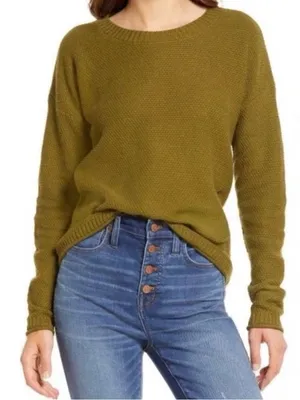 Madewell seagrove pullover size large thumbnail 1