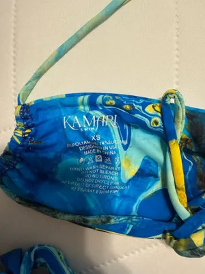 Kamari swim bikini set Blue Size XS/S thumbnail 3
