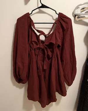 Princess Polly Beck Long Sleeve Romper thumbnail 5