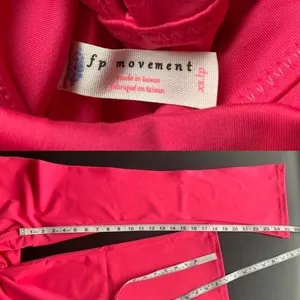 Free People Jumpsuit After Hours Flared‎ Workout Athletic Belted Pink XS NWT thumbnail 5