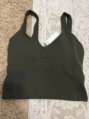 Dark Green Lululemon Align Tank thumbnail 1