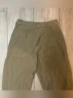 EVERLANE Organic Cotton Barrel Pants Women’s 8 Cargo thumbnail 7