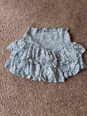 Altar’d State Gracelynn Smocked Floral Skirt XS thumbnail 3