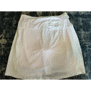 Nike Women's Dri-Fit Victory Golf Skort White Orange UPF 40+ Pockets Size Small NEW thumbnail 2