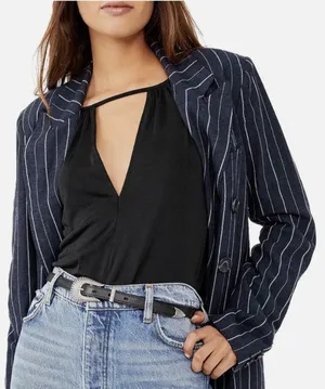 Intimately Free People Kaya Womens Keyhole‎ Thumb Hole Bodysuit Size Small thumbnail 1