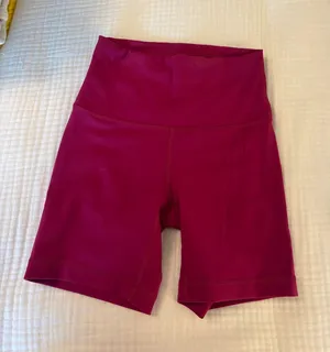 Lululemon Wunder Under Biker Shorts 6” thumbnail 1