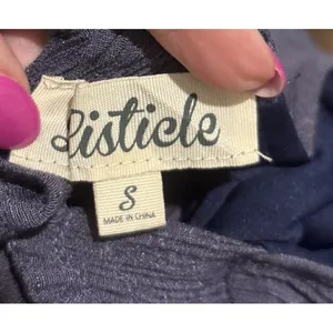 Listicle Women's Small Blue Maxi Racerback Dress thumbnail 5
