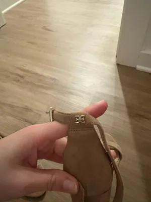 Sam Edelman Heels Suede Tan 6 thumbnail 4