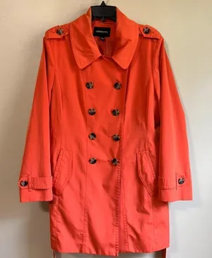 London Fog XL orange coat‎ thumbnail 1