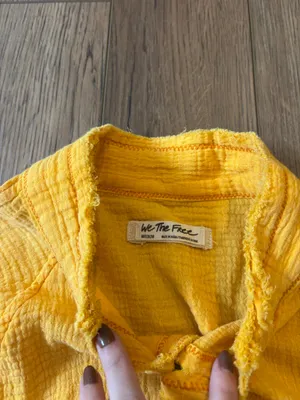 Free people button down top thumbnail 4