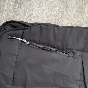 Black puffer vest size small thumbnail 2
