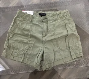 Sanctuary Sage Green Women's Cargo Shorts thumbnail 1