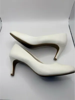 Dexflex Comfort Pump Shoes, White, Size 8.5 , thumbnail 3