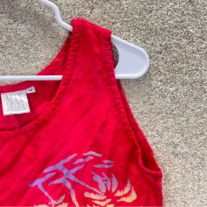 Imperfect vacation dress Max Mehra medium sleeveless tropical mini dress resort‎ thumbnail 10