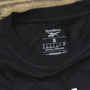NWT Reebok Womens Graphic Big Logo Tee HB2271 Black S thumbnail 8