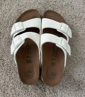 White Platform Birkenstock Papillio thumbnail 1