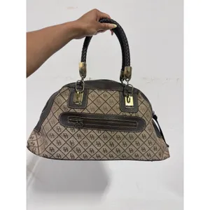 Authentic Vintage Dooney & Bourke Signature Monogram Bag thumbnail 3