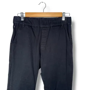 Flog Black Elastic Waist Twill Pants‎ Size 29 Relaxed Fit Casual Trousers thumbnail 3