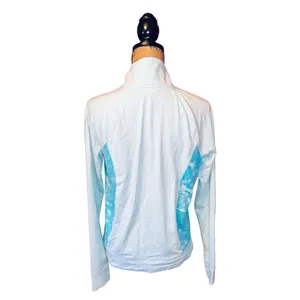 PINK 1/4 Zip Womens M Blue Pullover thumbnail 2